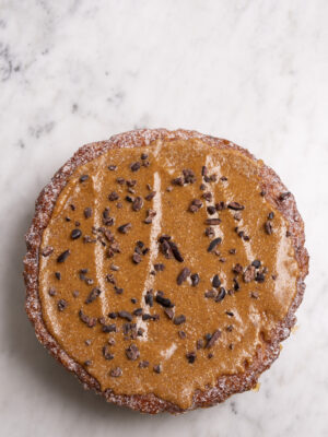 Galette chocolat et noisette