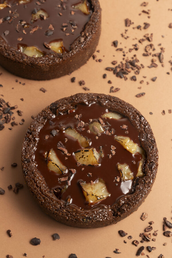Crumble poire et chocolat
