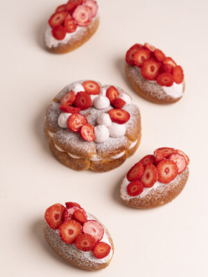 Brioche fraise & St Germain